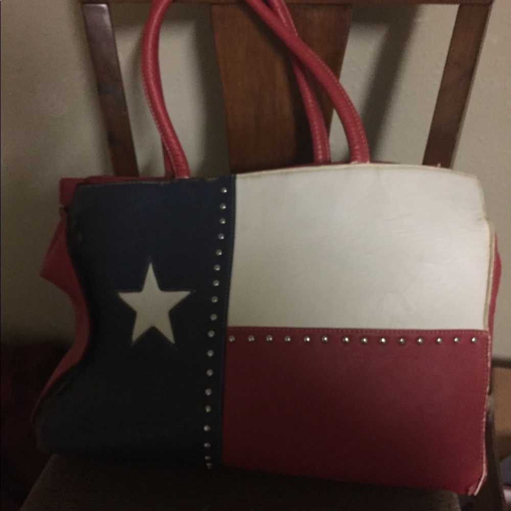 Texas flag tote bag
